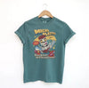 "Micro Plastics Breakfast Skull" Comfort Colors Shirt - Funny Food Graphic Tee by Dog Mom Hat