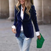 Women’s Slim-Fit Notch-Lapel Blazer by FitiqueFit
