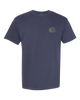 Dog in Boat Southern Down Outfitters Mens Short Sleeve Tee by DoodleBug's