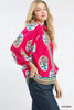Umgee Boho Floral Print Tunic Blouse by FitiqueFit