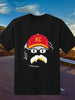 KC Football T-Shirt – Graphic Print Crew Neck Tee by FitiqueFit