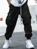 Men’s Multi‑Pocket Drawstring Cargo Pants by FitiqueFit