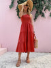Smocked Single Shoulder Sleeveless Dress Stylish & Comfortable Summer Long Dress Lightweight Dress by Stevvex