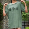 Fir Dogwood Tamarack Tree T-Shirt – Nature-Inspired Wordplay Tee, Subtle Statement Shirt with National Park Aesthetic by Dog Mom Hat
