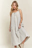 New Summer Drawstring Slit Back Cargo Dress For Women – Stylish, Practical, Modern, Trendy, Perfect for Casual Outings by Stevvex