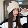 Women’s Wool Knitted Winter Hat — All-Match Knit Beanie by FitiqueFit
