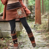 Women’s Color Block Asymmetrical Skort by FitiqueFit