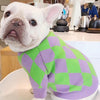 Trendy Plaid Clothes Dog Pet Sweater by My Store