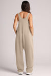Lovelet V-Neck Wide Strap Overalls