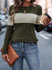 Color Block Round Neck T-Shirt by Simply Love