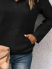 Textured Quarter Snap Sweatshirt by Wild and Free Boutique