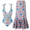 Ethnic Style One-piece Swimsuit For Women Beach Suit by FitiqueFit