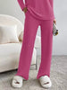 Ribbed Knit V-Neck Top and Pants Set by Wild and Free Boutique