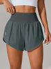 Pocketed High Waist Active Shorts