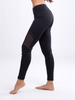JupiterGear High-Waisted Pilates Leggings with Side Pockets & Mesh Pan
