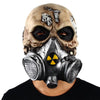 Halloween Biochemical Gas Mask Skull Headgear by My Store
