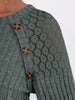 Ribbed Knit T-Shirt with Lace Shoulder Detail by Simply Love