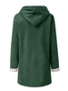 Full Size Pocketed Long Sleeve Hooded Toggle Jacket – Stylish & Functional Outerwear for Women by Stevvex