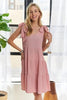 New Summer V-Neck Tie Shoulder Dress For Women – Chic, Versatile, Adjustable Fit, Modern, Flattering Dress for Any Occasion by Stevvex