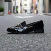 Women’s Patent Leather Square Toe Shoes by FitiqueFit