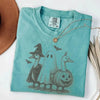 Comfort Colors Goose Halloween Shirt - Funny Ghost & Pumpkin Tee by Dog Mom Hat