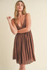 New Summer Ruched Plunge Mini Cami Dress For Women – Sexy, Comfortable, Flattering & Perfect for Special Occasions by Stevvex