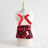 Spring Summer New Products Petstyle Plaid Skirt OL Dress by My Store