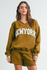 New York V-Neck Sweatshirt