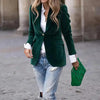 Women’s Slim-Fit Notch-Lapel Blazer by FitiqueFit