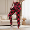 Women’s Plaid Yoga Leggings – Mid Waist Push-Up Pants by FitiqueFit