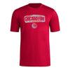 adidas Mens Short Sleeve Pre-Game T-Shirt Team Power Red/Chicago Fire X-Large by EasyOptionXY