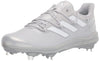 adidas Mens Adizero Afterburner 8 Baseball Shoe Team Light Grey/White/Silver Metallic 7.5 by EasyOptionXY