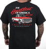Old School Legend Red Chevy T-Shirt – Vintage Car Graphic Tee for Men, Classic Crewneck Streetwear by Dog Mom Hat