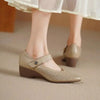 Women’s Retro Pointed High Heels by FitiqueFit