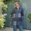 3/4 Ruffle Sleeves Western Blouse Top (New Color) by DoodleBug's