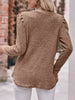 Ribbed Knit Puff Sleeve T-Shirt by Simply Love