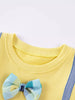 Children's Bow Embroidered Round Neck T-Shirt by Simply Love