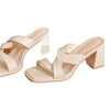 Open-Toe Chunky Heel Sandals – Bold & Trendy Summer Staple by FitiqueFit