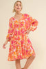 Full Size Printed Tie Back Long Sleeve Summer Dress For Women – Stylish Printed Dress, Chic Tie Back Long Sleeve Dress, Elegant Long Sleeve Dress, Fashionable Printed Dress, Versatile Long Sleeve Dress, Sophisticated Tie-Back Dress by Stevvex