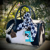Premium Western Upcycled LV Cowhide Leather Speedy Bag by Neon Spur