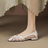 Women’s Fashion Mesh Breathable Low-Heel Versatile Sandals by FitiqueFit