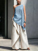 Women's One-Shoulder Asymmetric Sleeveless Top by FitiqueFit