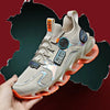 Hollow Blade Shock Absorption Sports Shoes Summer Breathable Flying Woven Casual Shoes by My Store