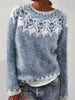 Women’s Fashionable Pullover Sweater Top | Cozy Everyday Knit by FitiqueFit