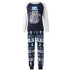 New Year Parent-child Outfits Autumn Wear For Family Of Three Or Four Long-sleeve Christmas Home Clothes by My Store