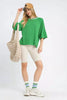 Umgee Ribbed Knit Top with Contrast Trim by FitiqueFit