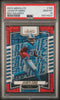 Graded 2023 Panini Absolute Jahmyr Gibbs #108 Red Squares #/499 Rookie RC Football Card PSA 10 Gem Mint