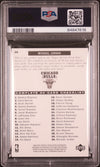 Graded 1996 Upper Deck Collectors Choice Michael Jordan #S30 Stick Ums 1 Red Jersey Basketball Card PSA 10 Gem Mint