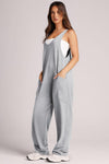 Lovelet V-Neck Wide Strap Overalls