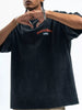Men's Vintage Letter Graphic Washed T-Shirt by Simply Love